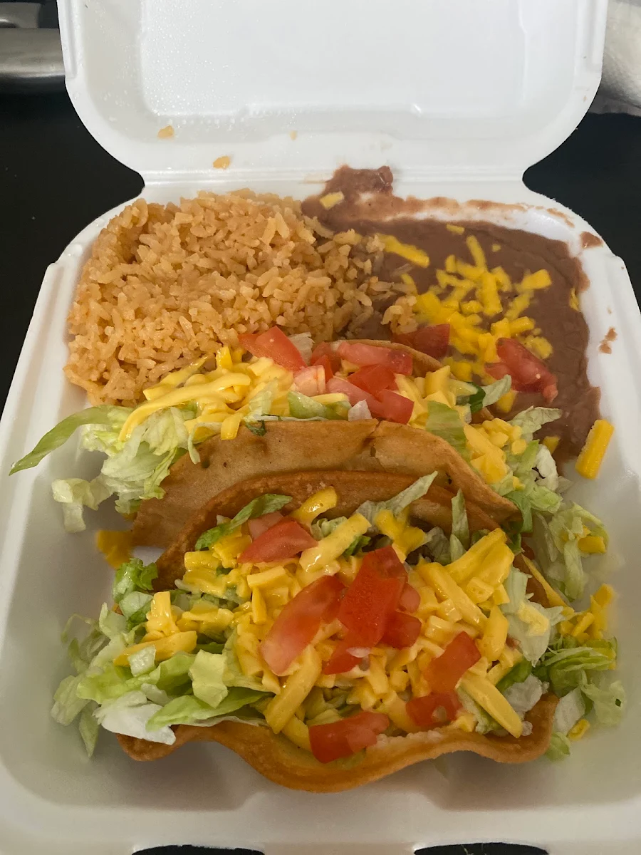 Shredded Beef and Chicken Tacos