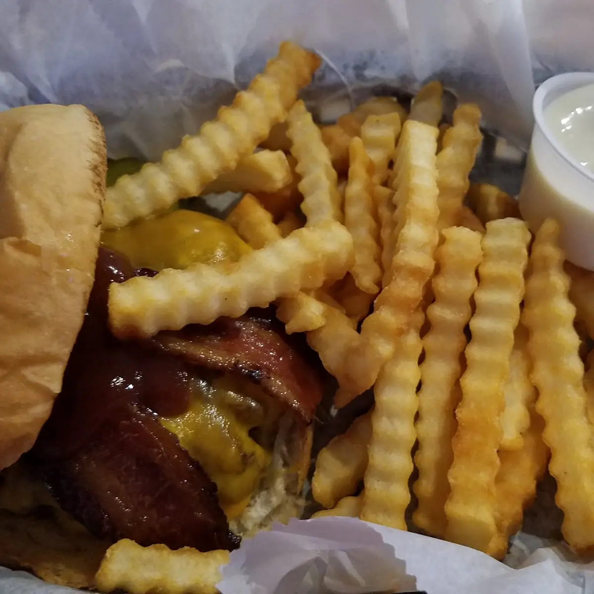 Bacon Cheddar BBQ Burger