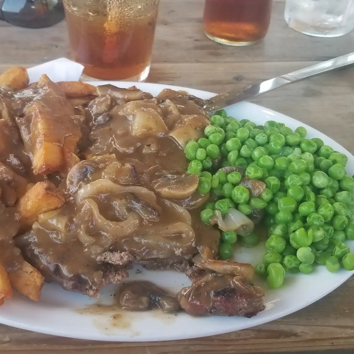Hamburger Steak Platter