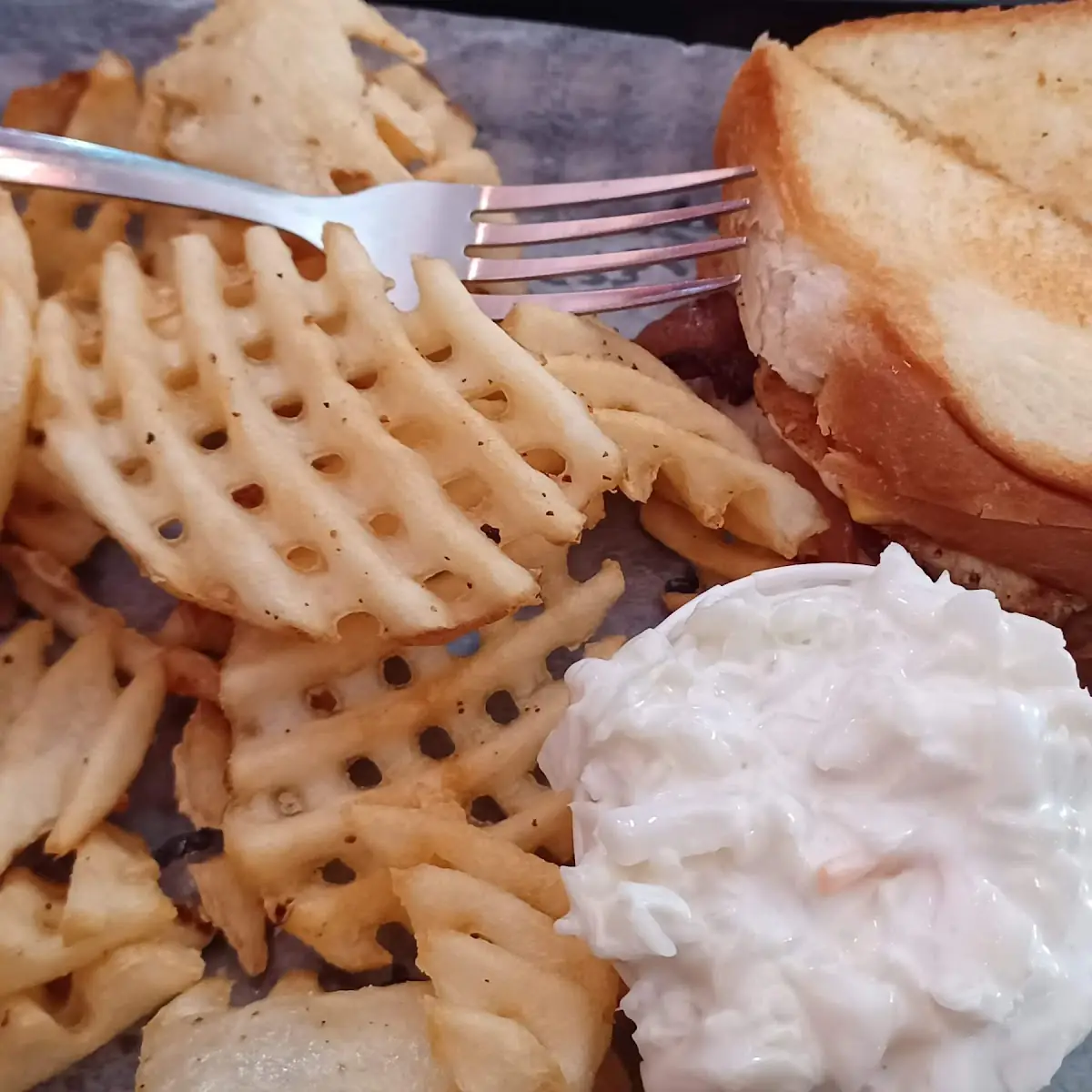 Chicken Bacon Melt Basket