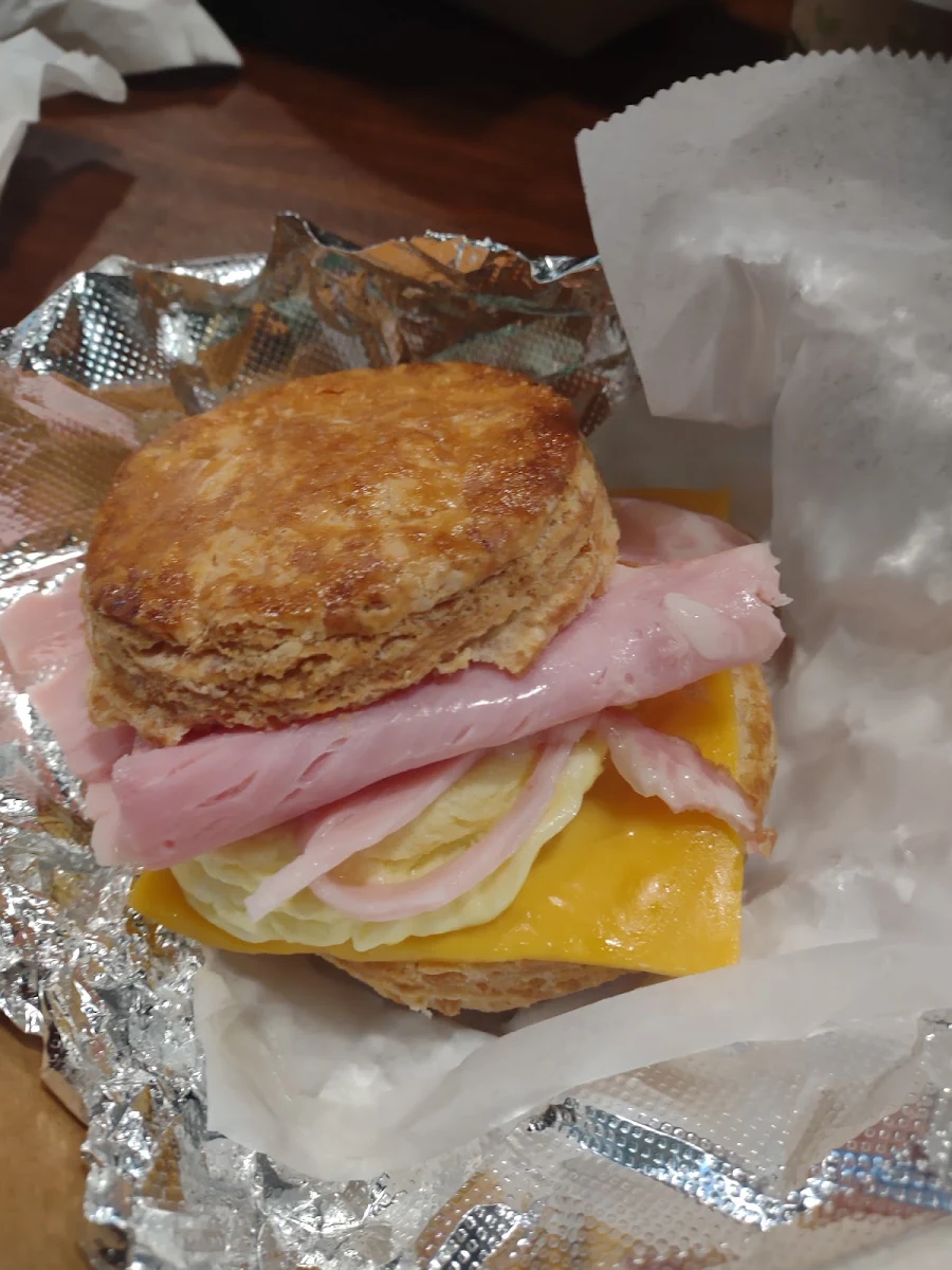 Ham Egg & Cheese