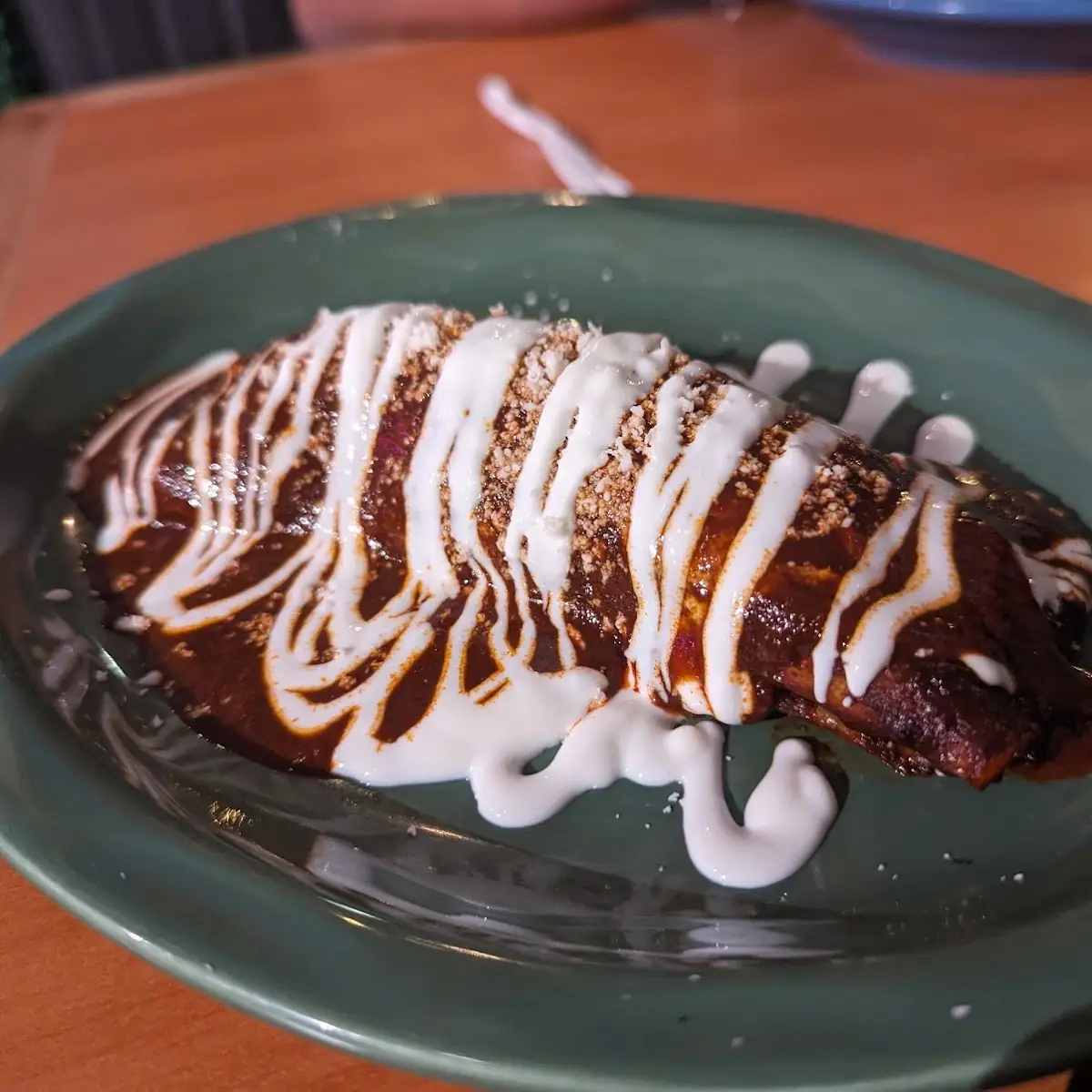 Mole Enchiladas