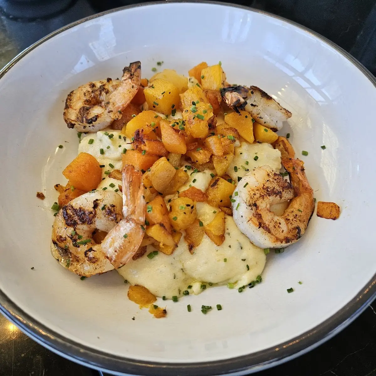 Grilled Shrimp Grits
