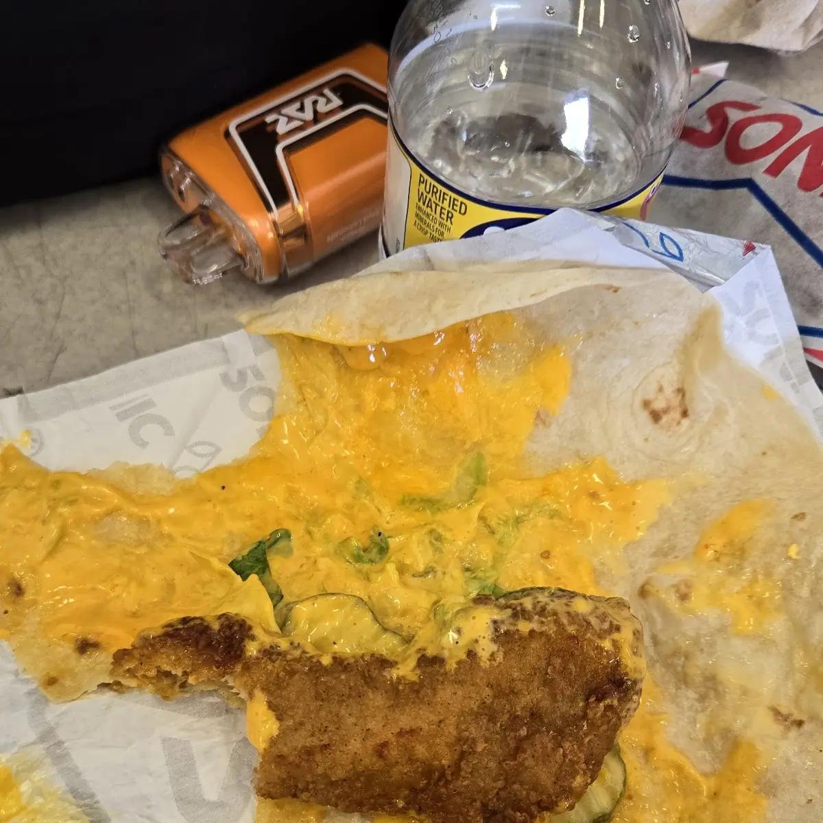 Baja Chicken Wrap