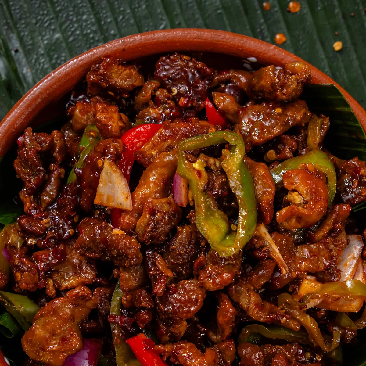 Spicy Beef Fried Rice