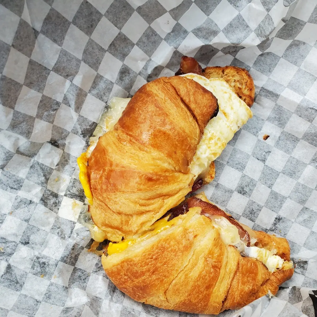 Bacon Egg Cheese Croissant