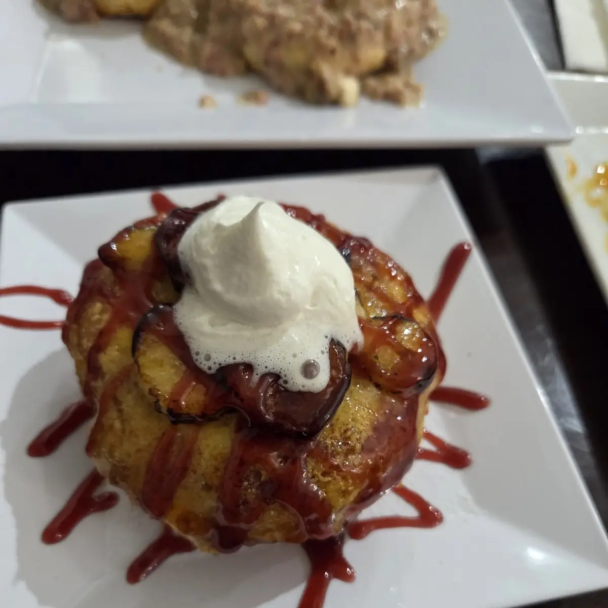 Smashed Sweet Potato with Hot Honey Drizzle