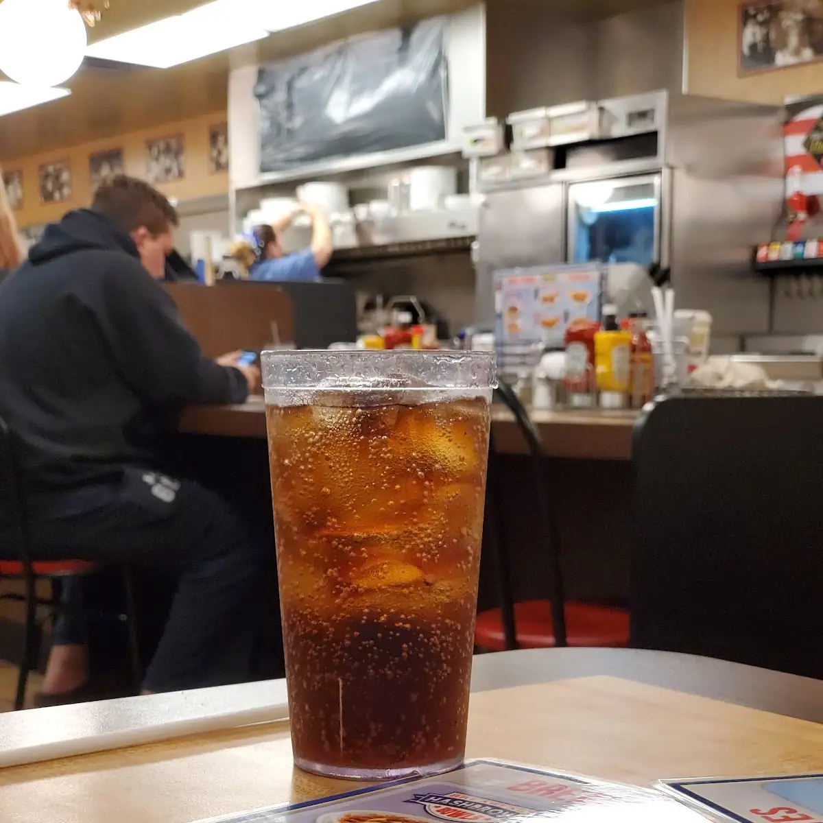 Large Diet Coke