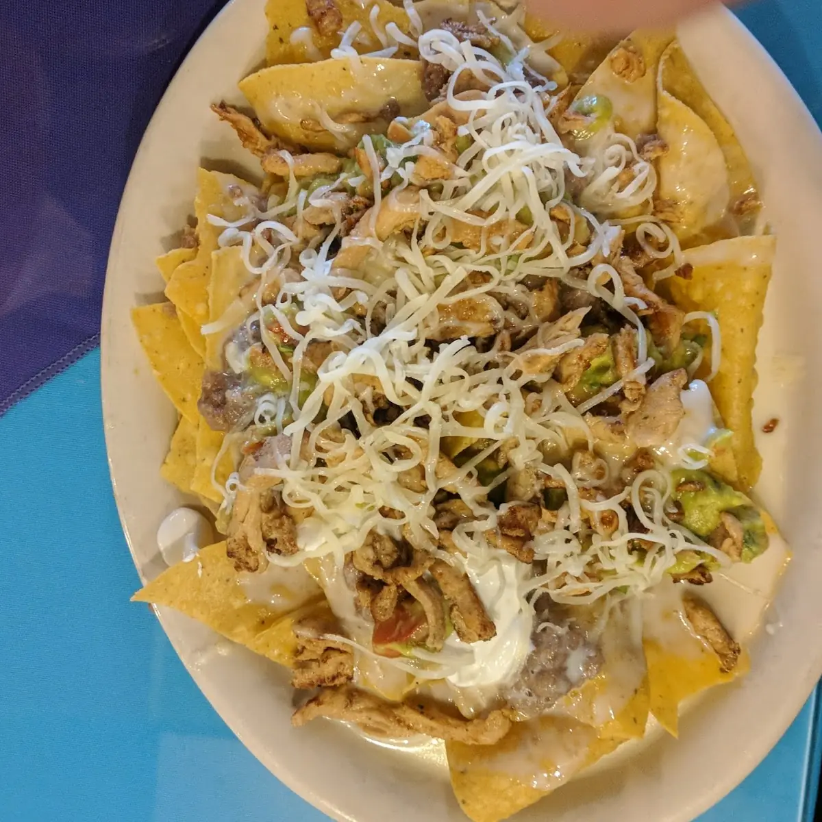 Chicken Nachos De La Casa