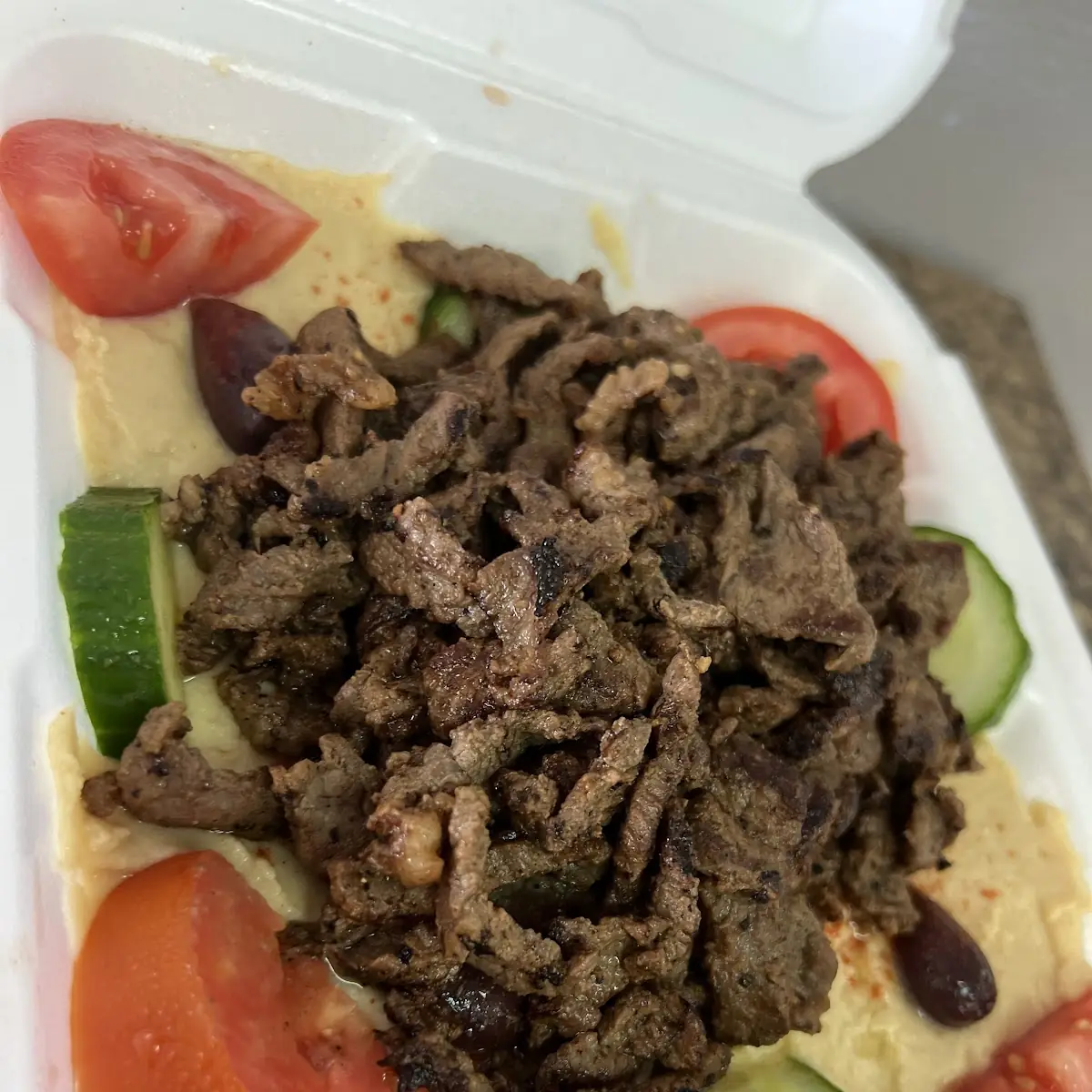 Beef Shawarma Plate