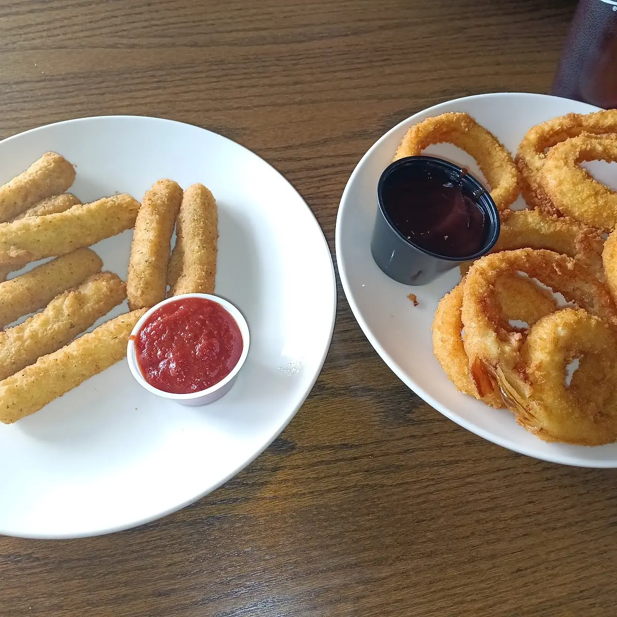 Mozzarella Cheese Sticks Onion Rings