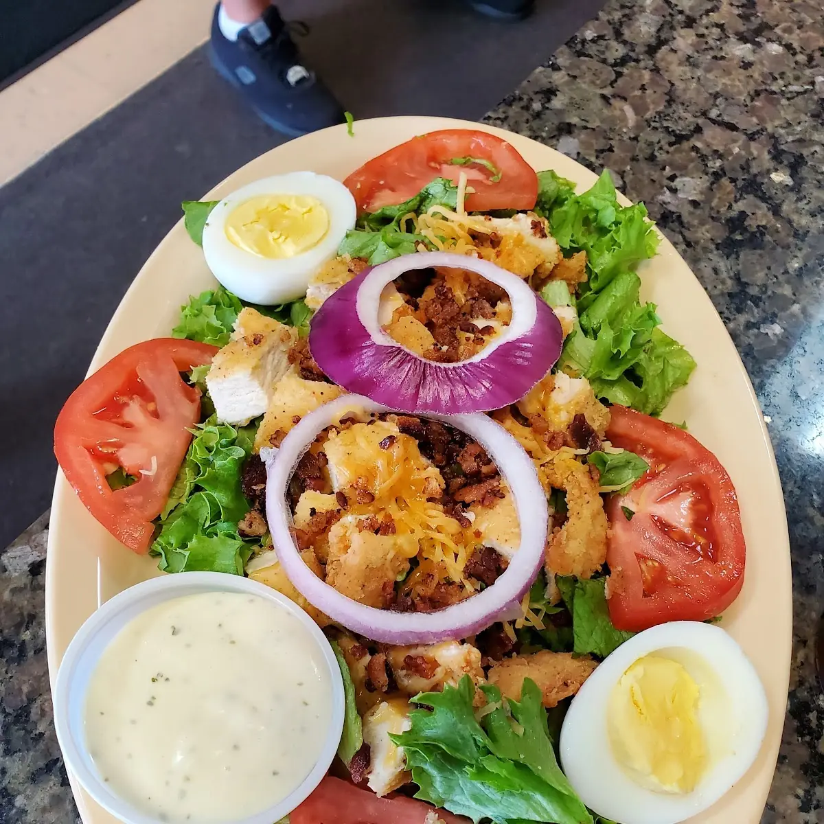 Crispy Chicken Salad
