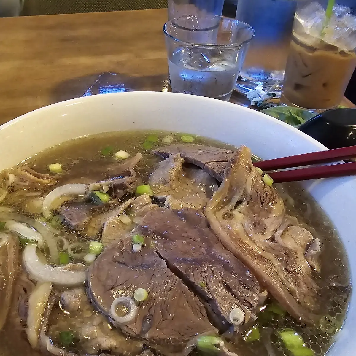 Beef Pho Rare