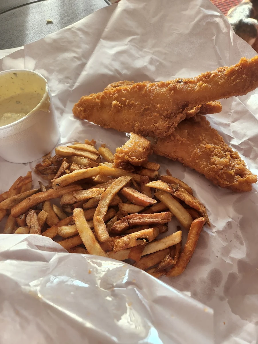 Cod with French Fries