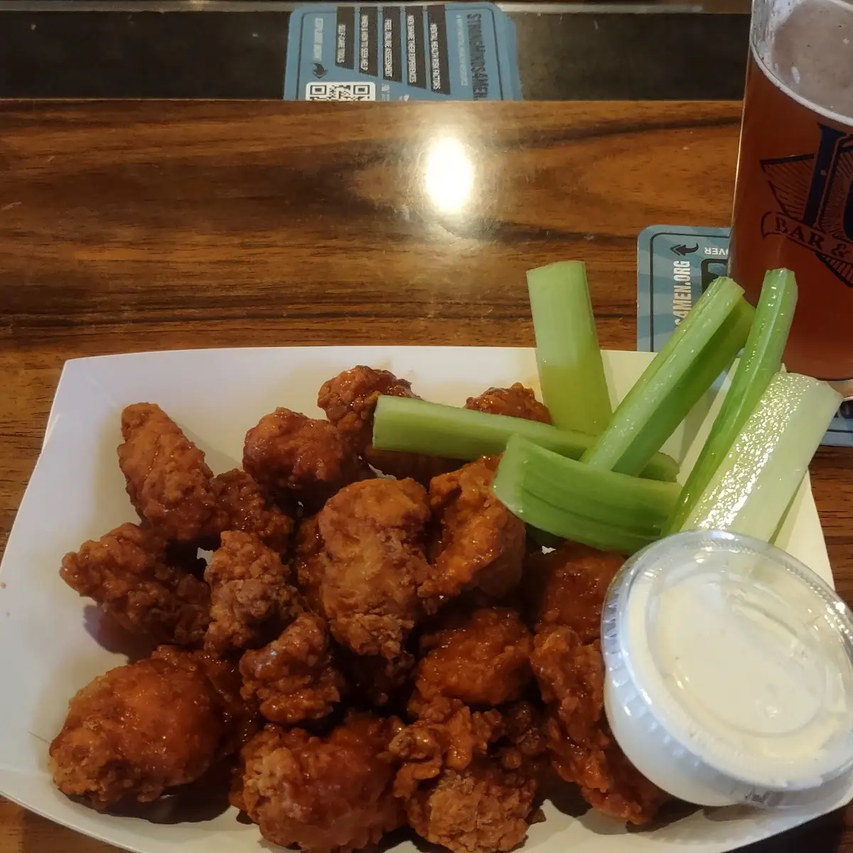 Medium Buffalo Boneless Wings