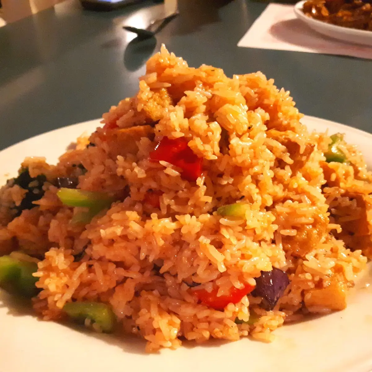 Vegetable Fried Rice w Tofu