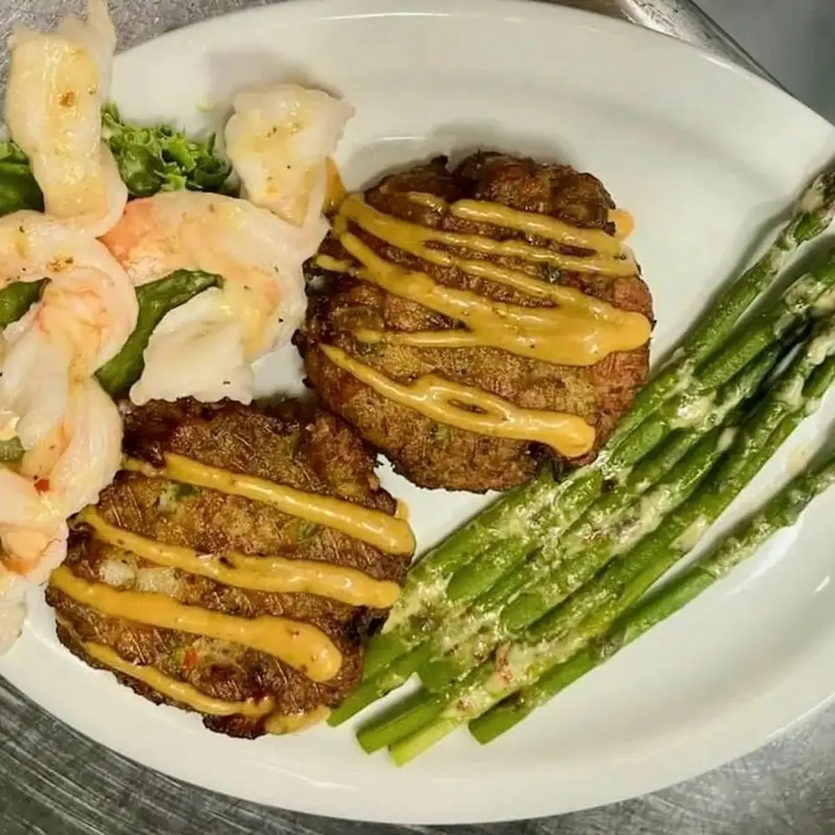Jumbo Shrimp and Asparagus