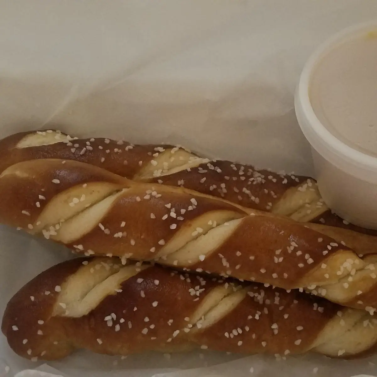 Pretzel Bread Sticks