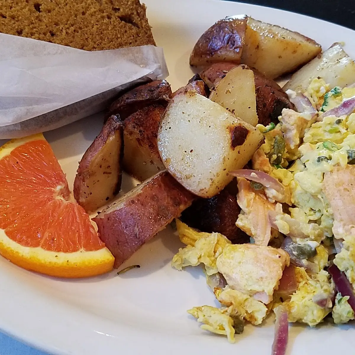 Salmon Scrambled Eggs