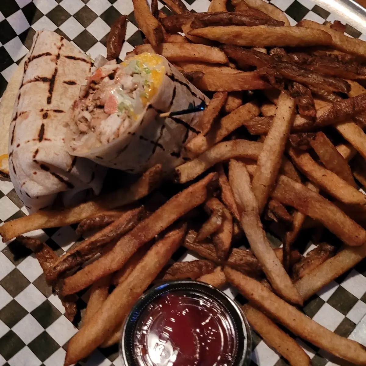 Spicy Chicken Wrap