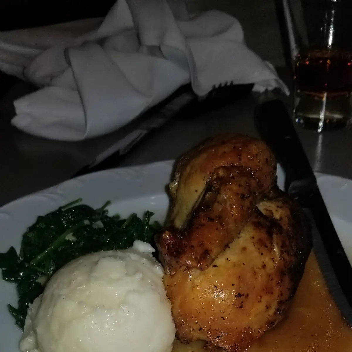 Pan Roasted Chicken Chop