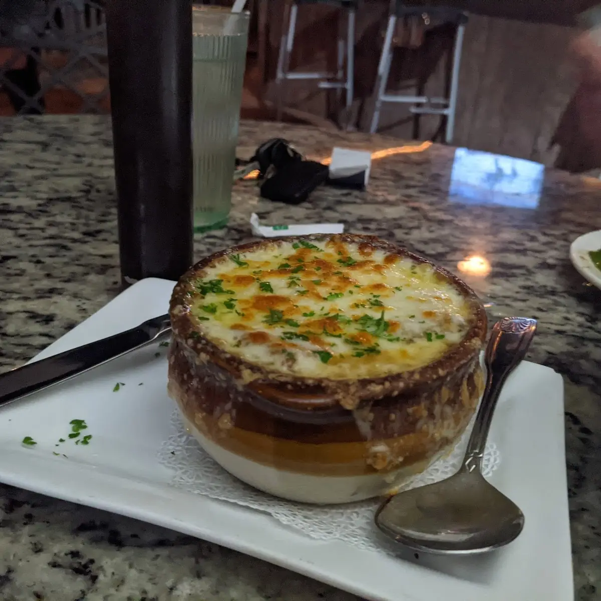 French Onion Soup Au Gratin