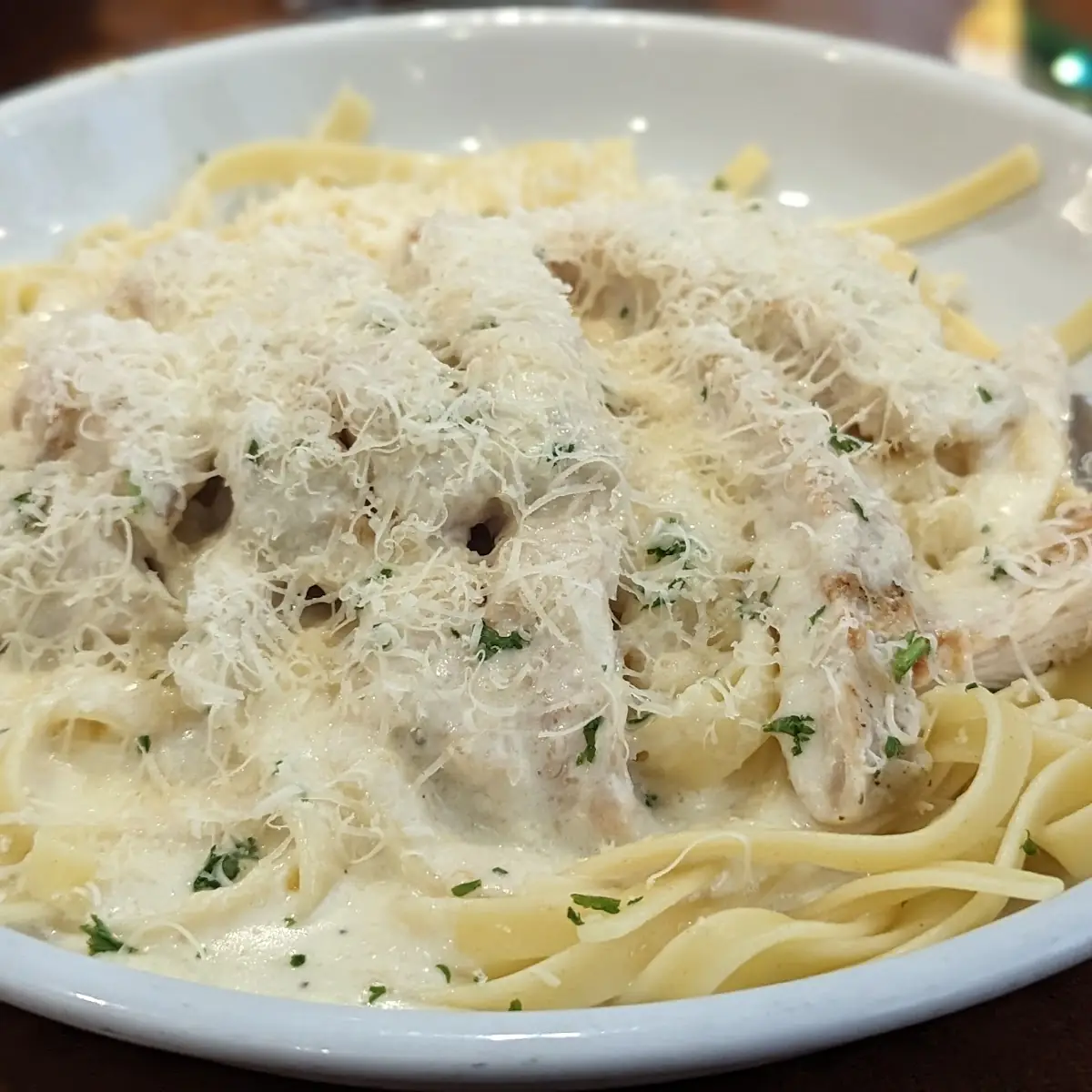 Chicken Fettuccine Alfredo