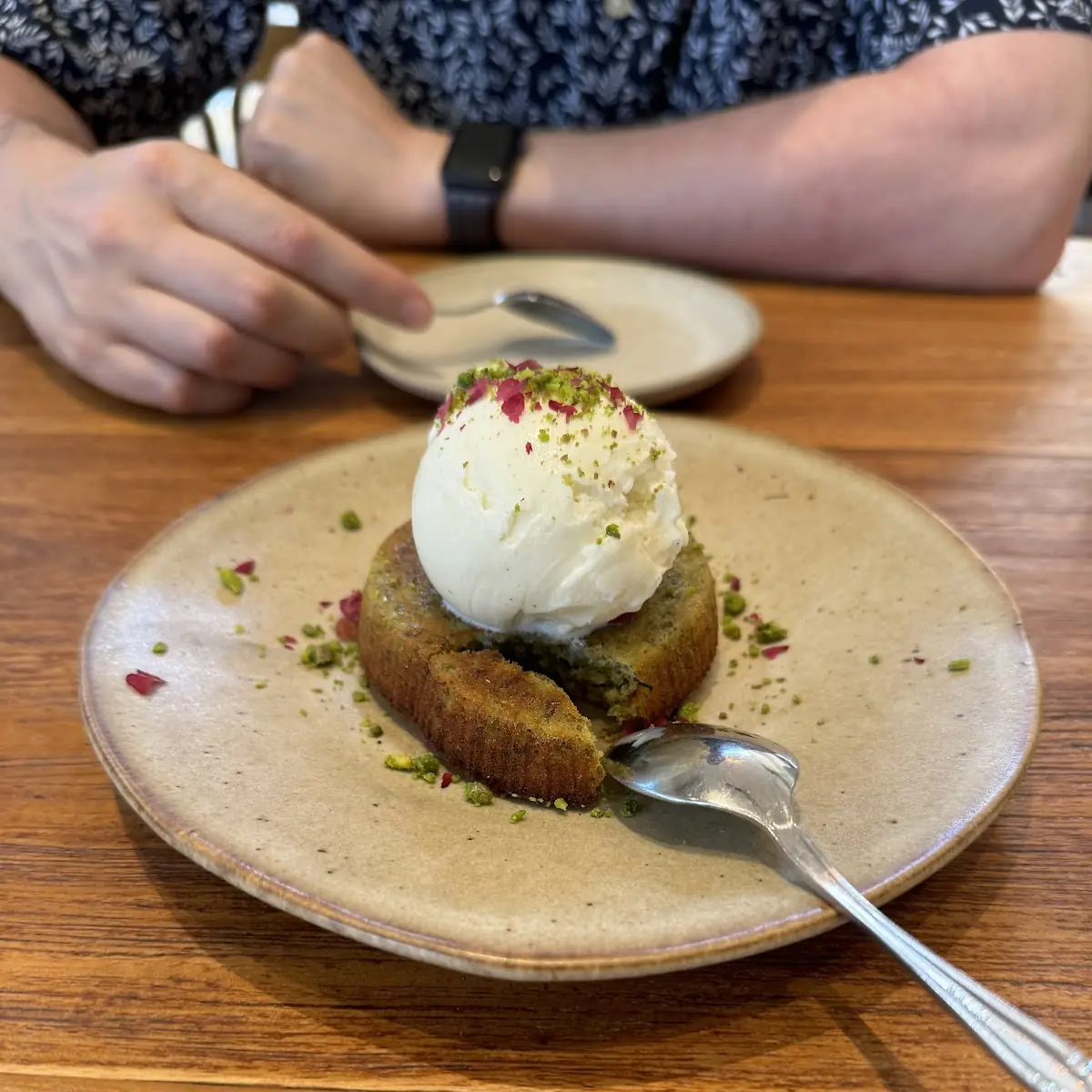Pistachio Lava Cake