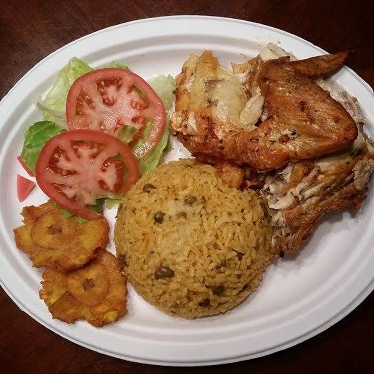 Mofongo with Roasted Chicken