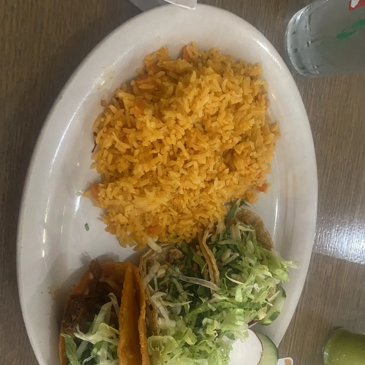 Chicken Tacos and Rice