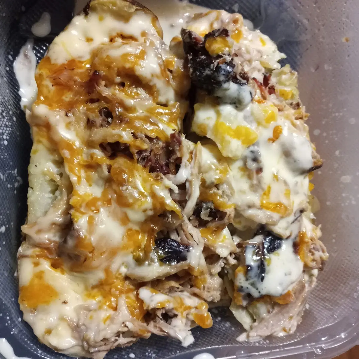 Porky Pig Baked Potato
