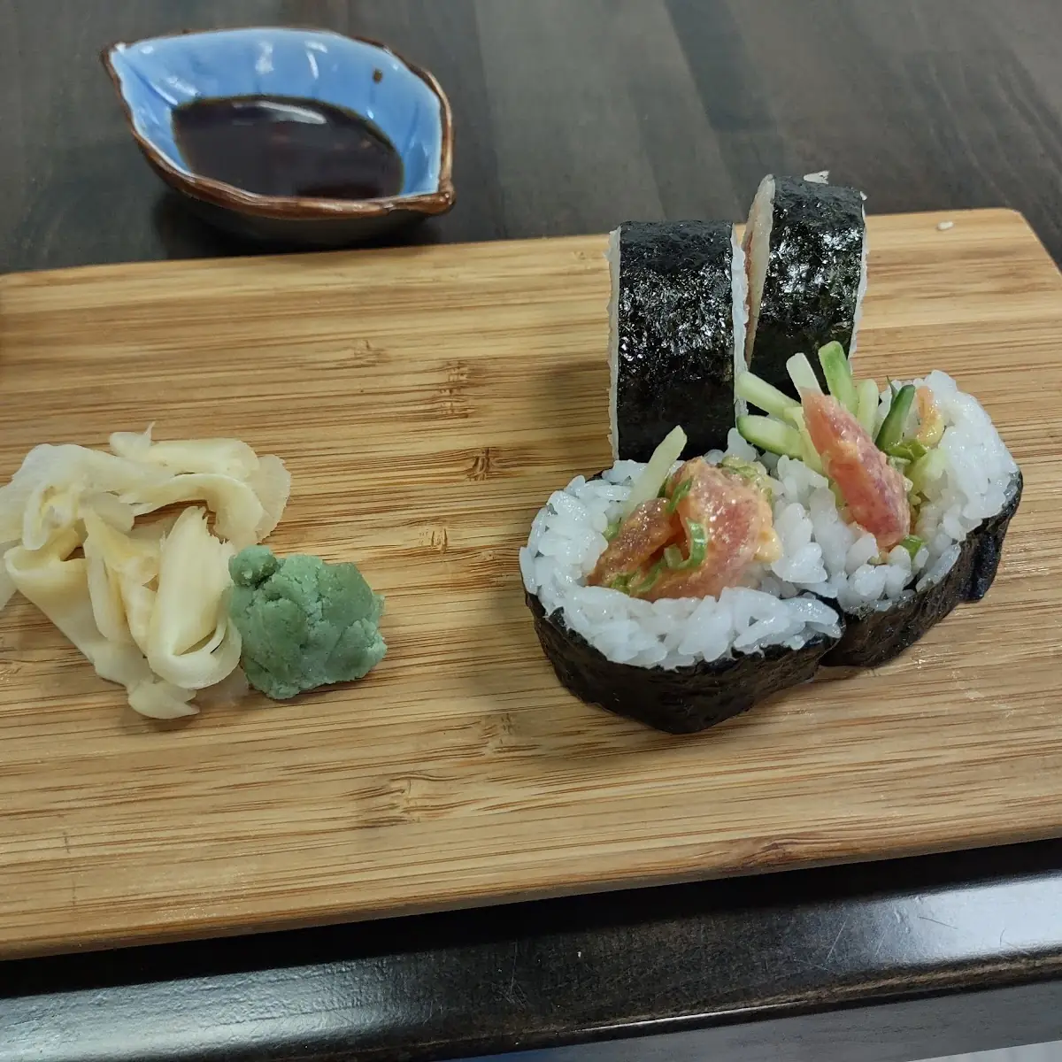 A Spicy Tuna Roll