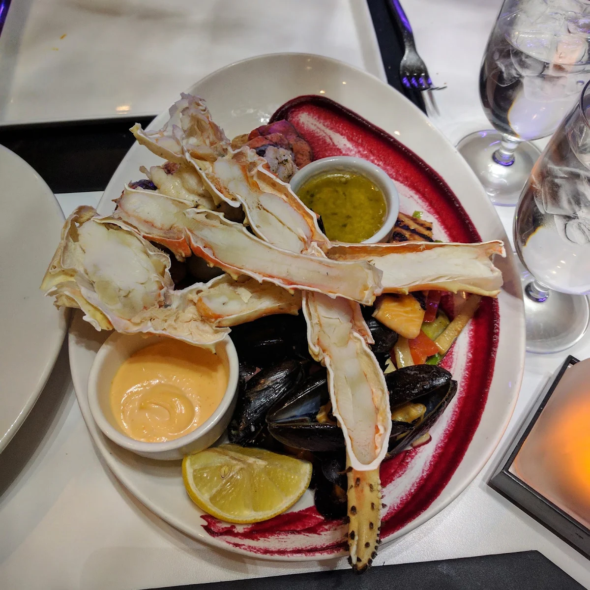 Seafood Plate for One