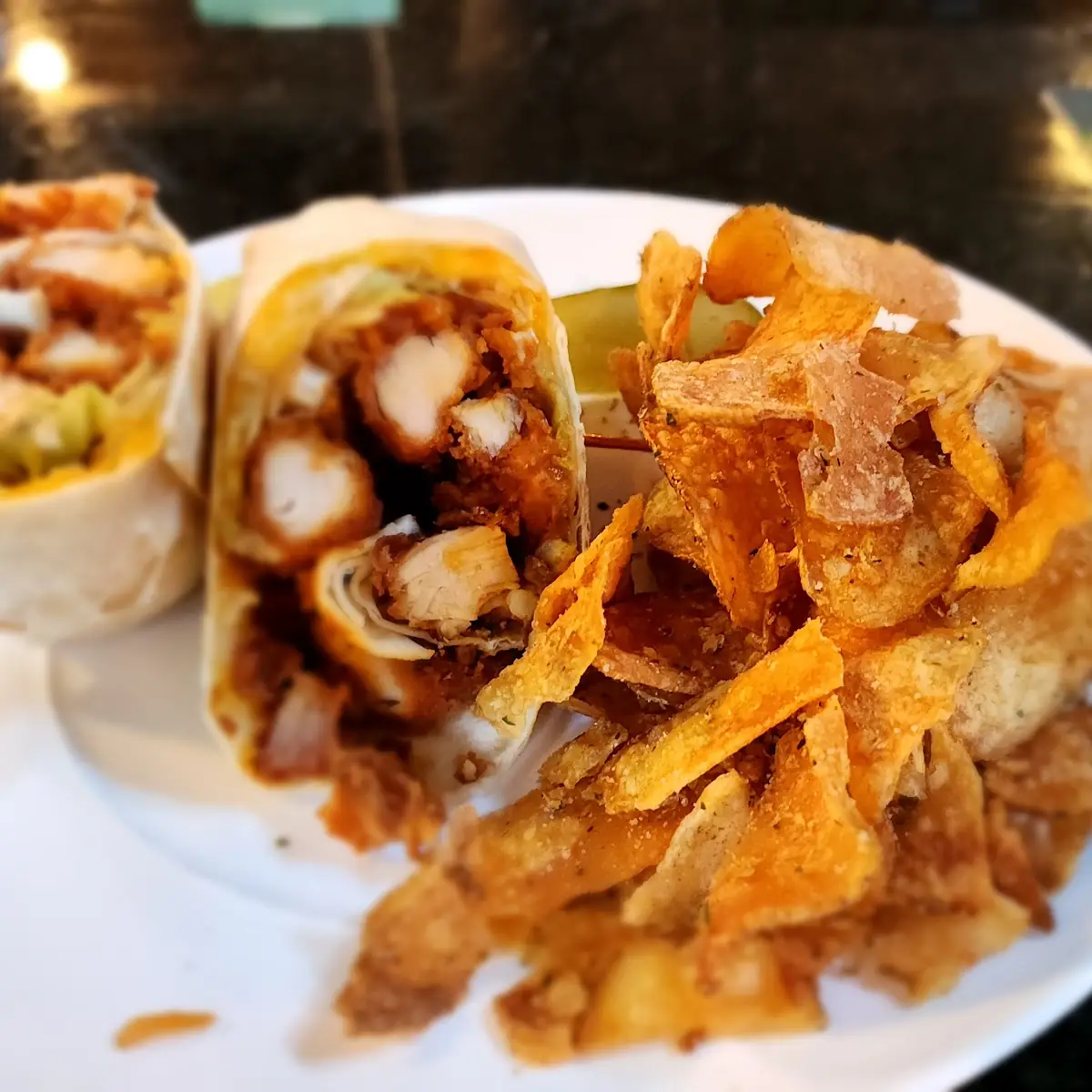 Hawaiian Chicken Wrap