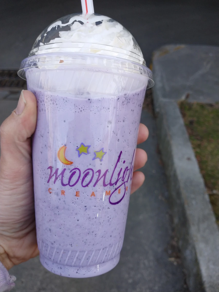 Blueberry Milkshake