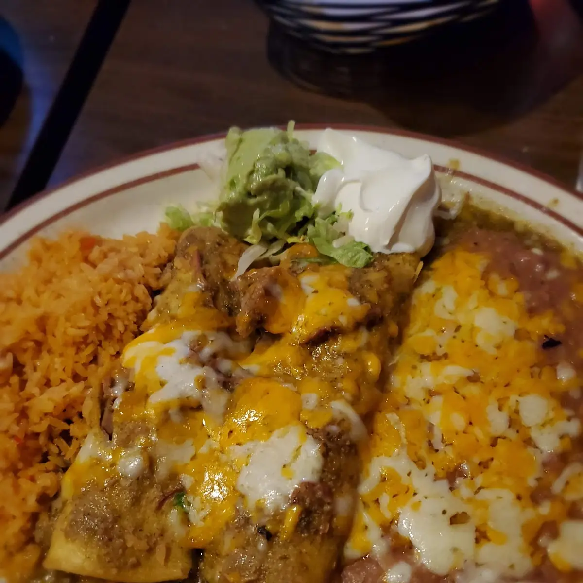 Crab Enchiladas Verdes