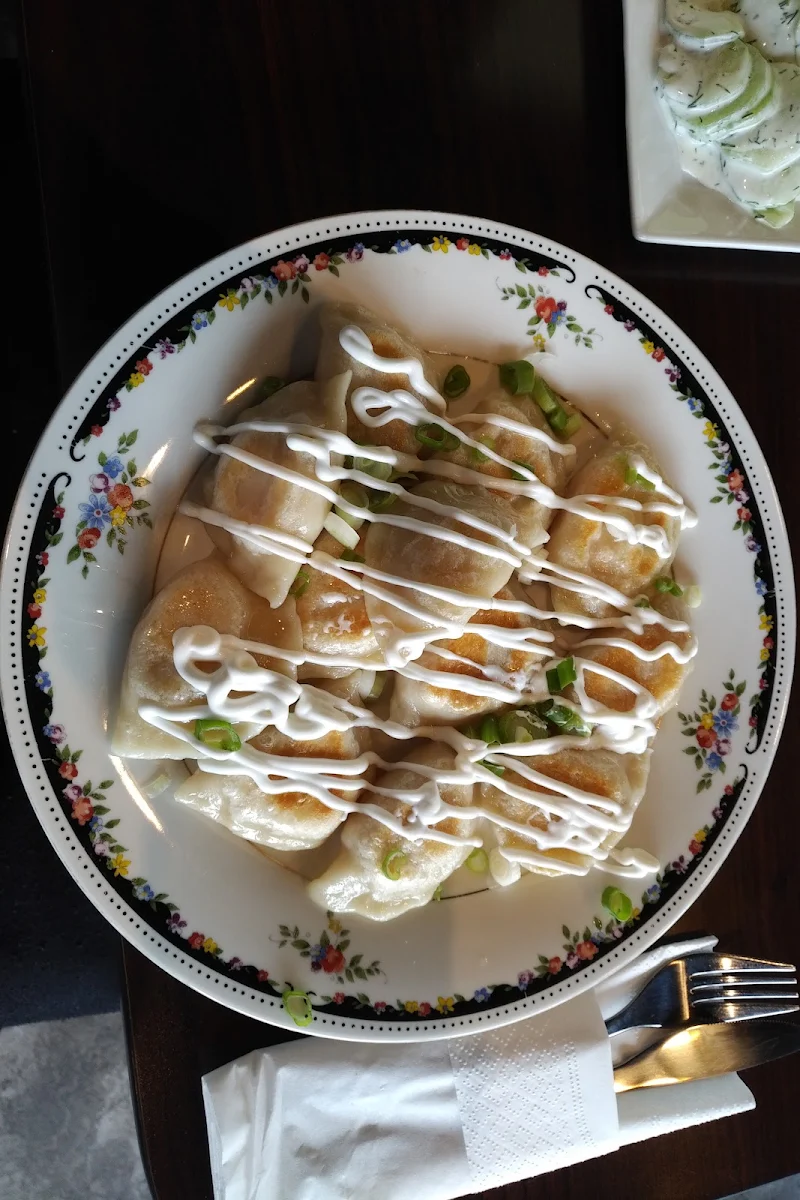 Perogies Potato and Cheddar, Broken English Bistro
