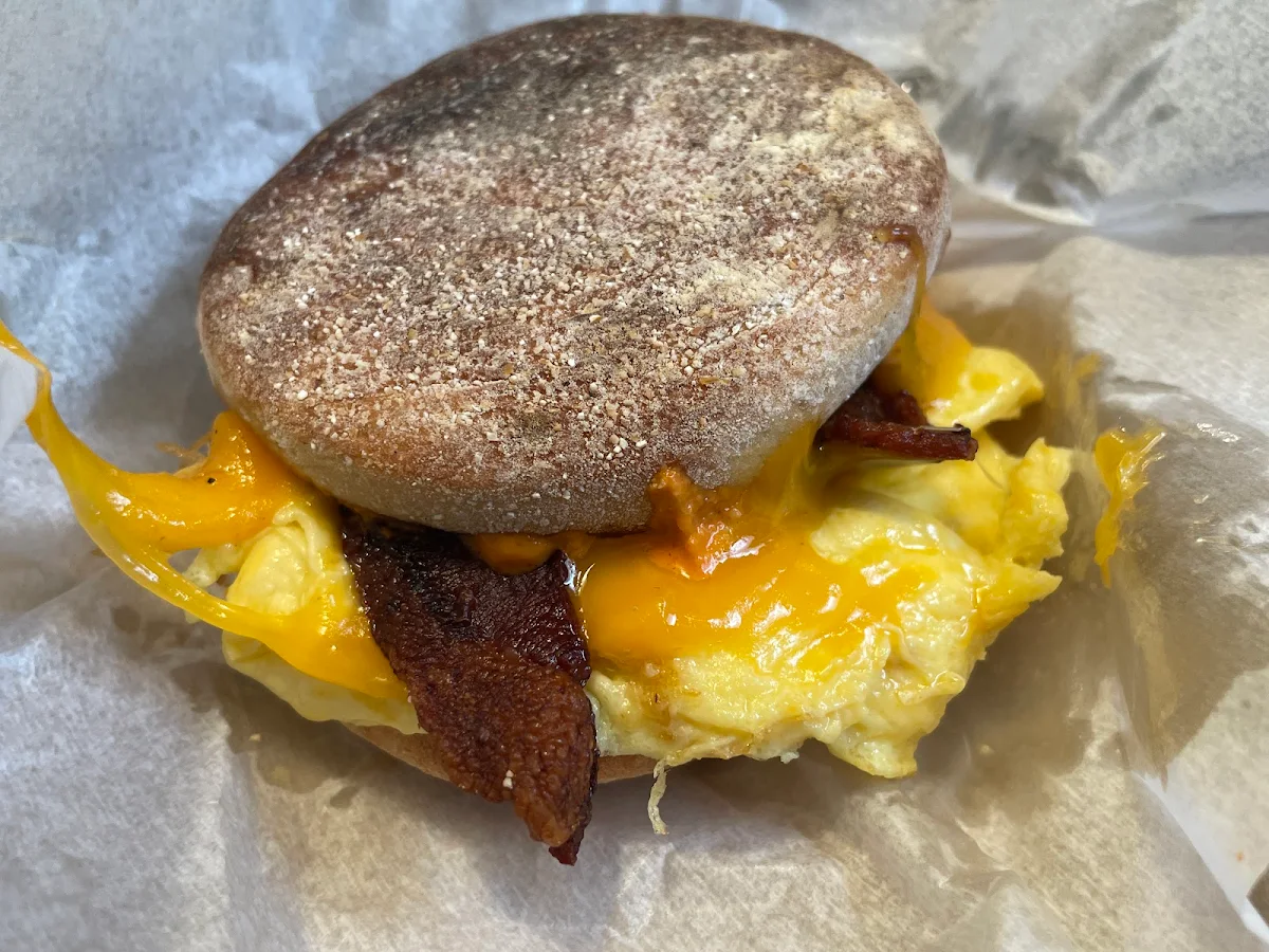 Breakfast Sandwich with Bacon