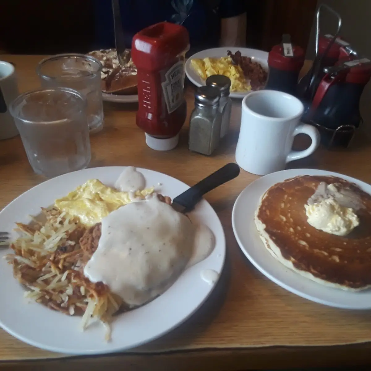Chicken Fried Chicken with Pancakes