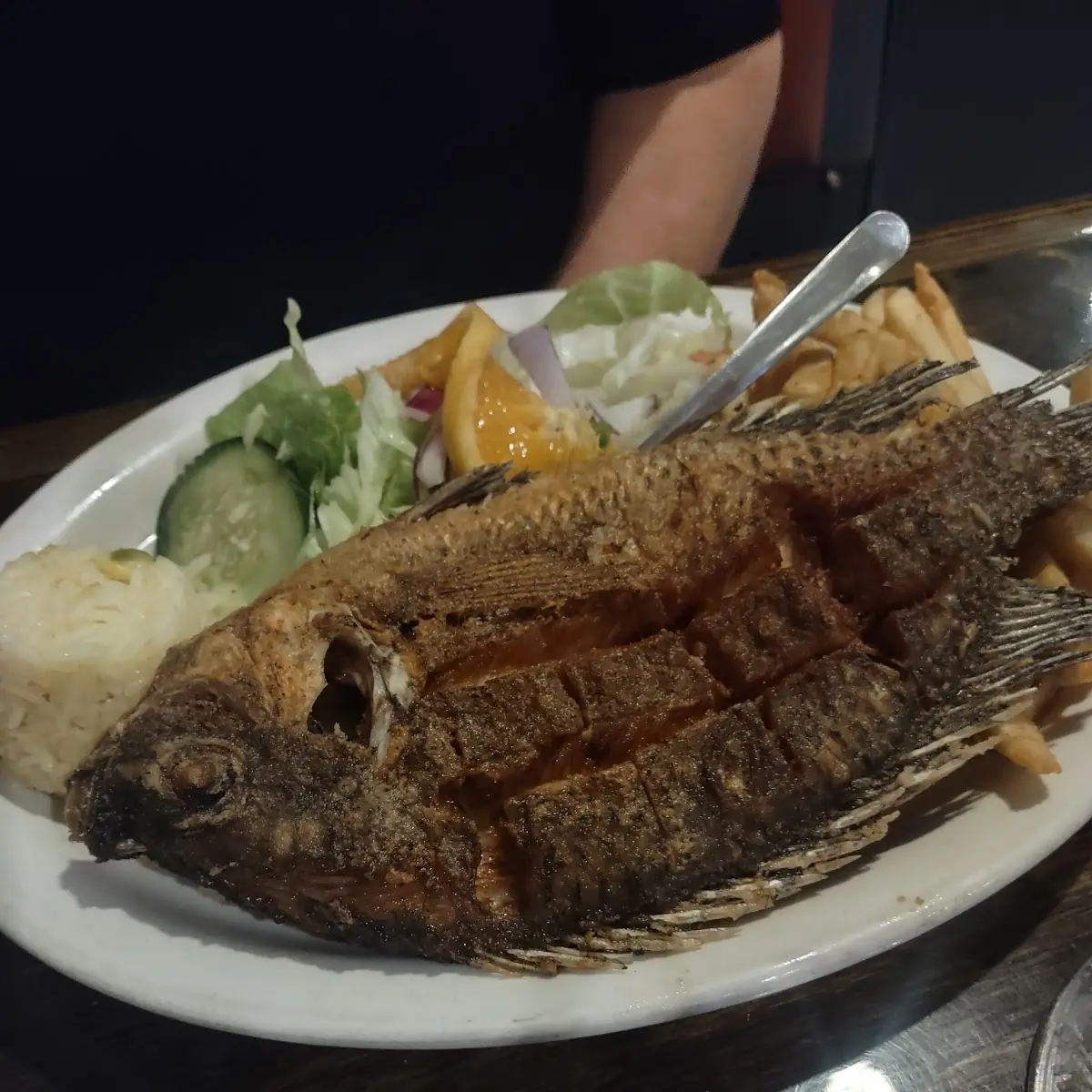 Fried Mojarra