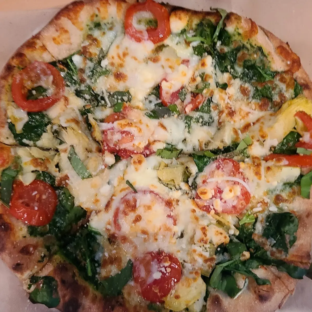 Goat Cheese Pizza