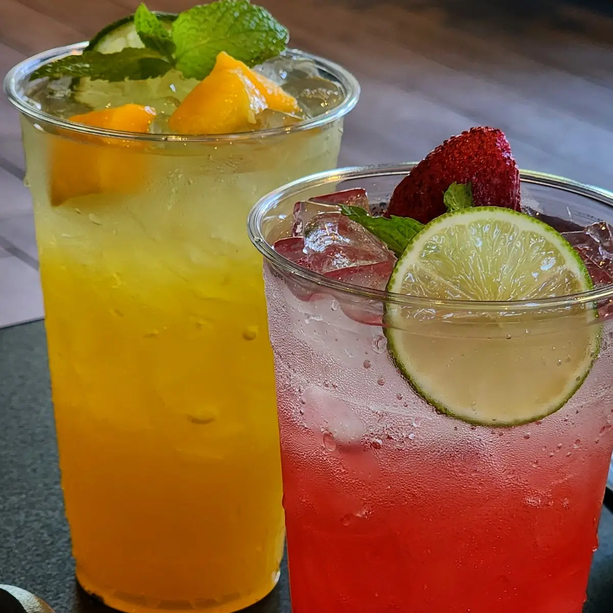 Mango Paradise & Strawberry Sunshine Refresher