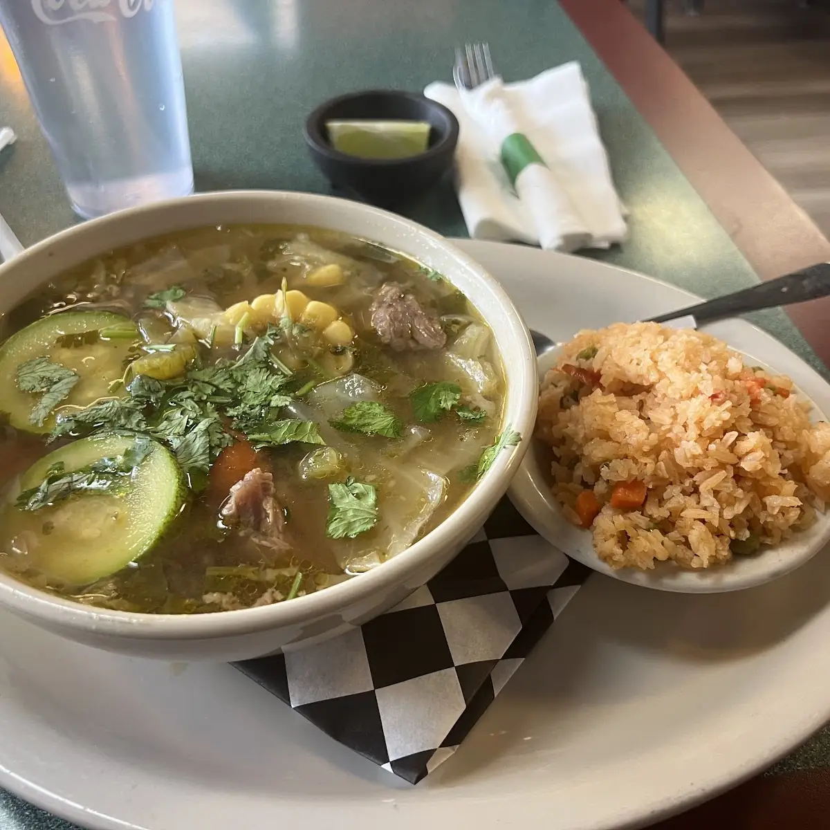 Caldo de Res (beef soup) large
