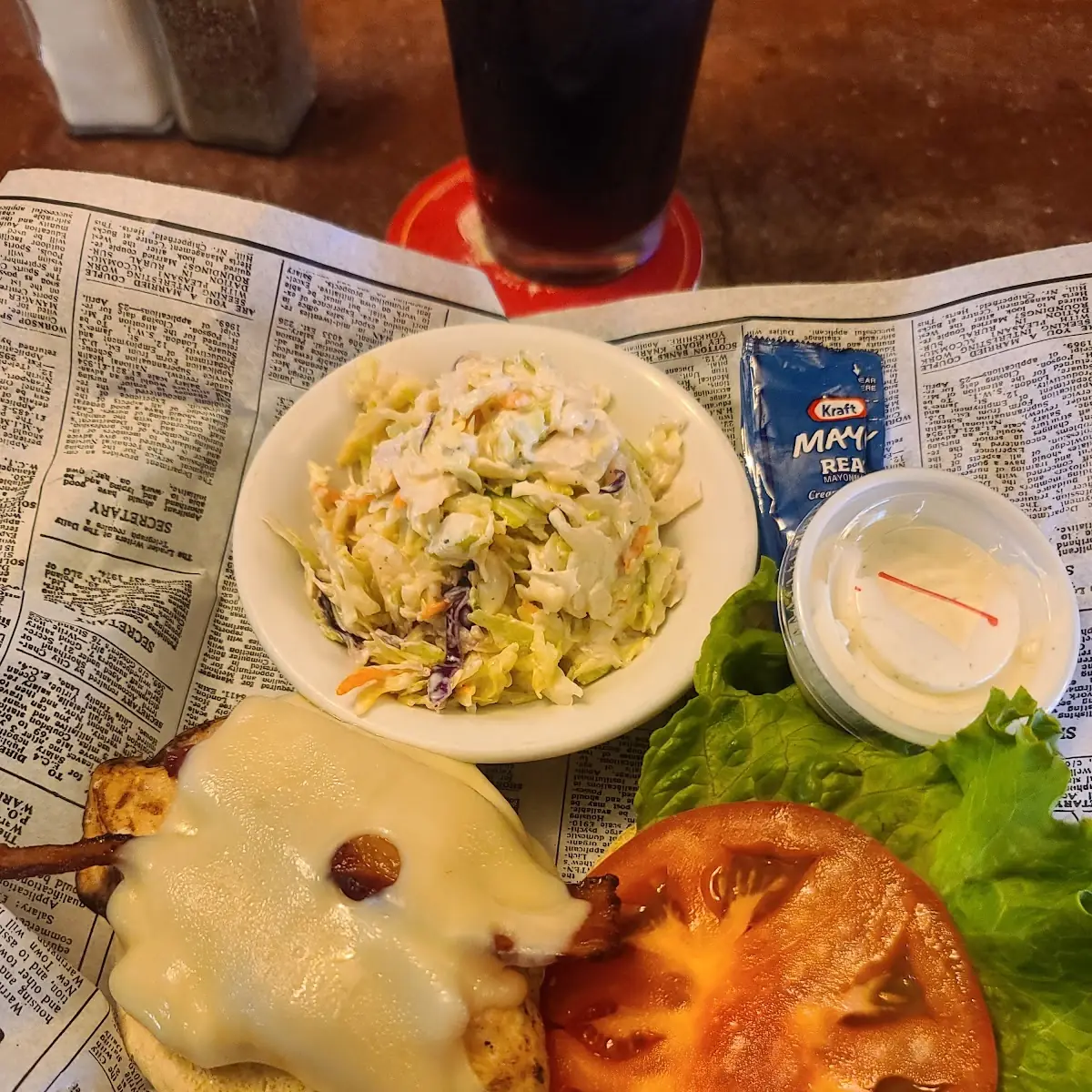 Chicken Sandwich with Bacon Cheese