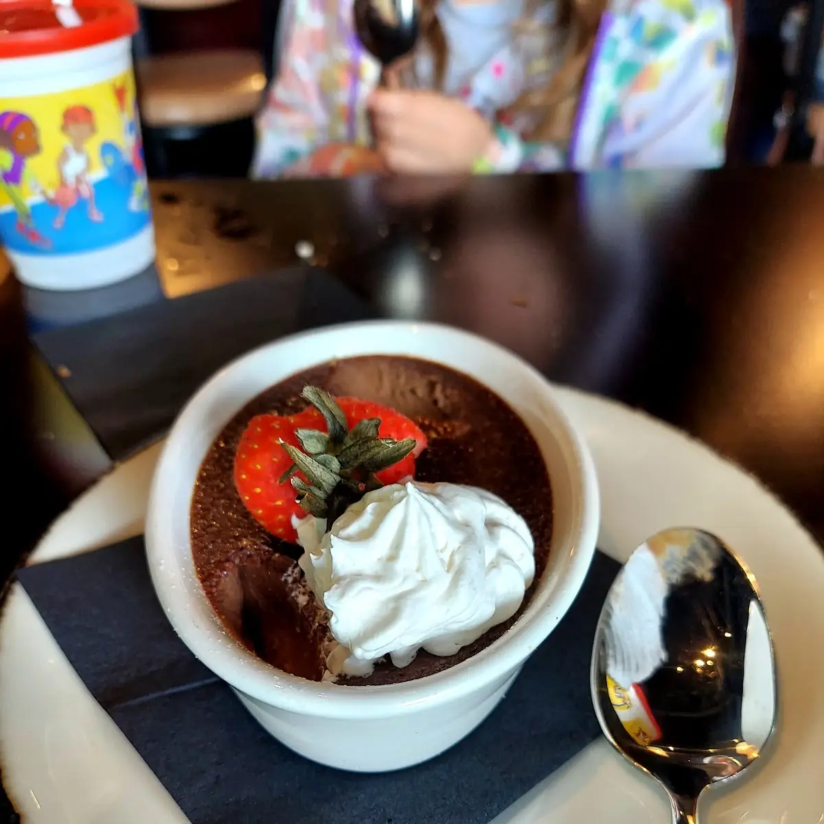 Chocolate Mousse Creme Brulee