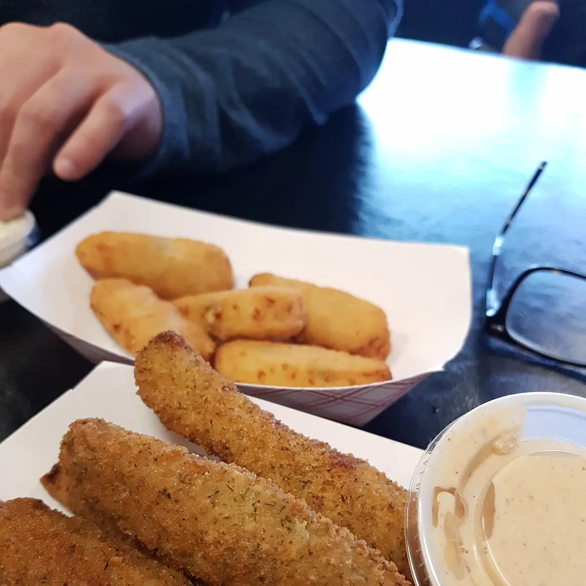 Deep Fried Pickles, Suzy's Ice Creamporium/Original Alberts