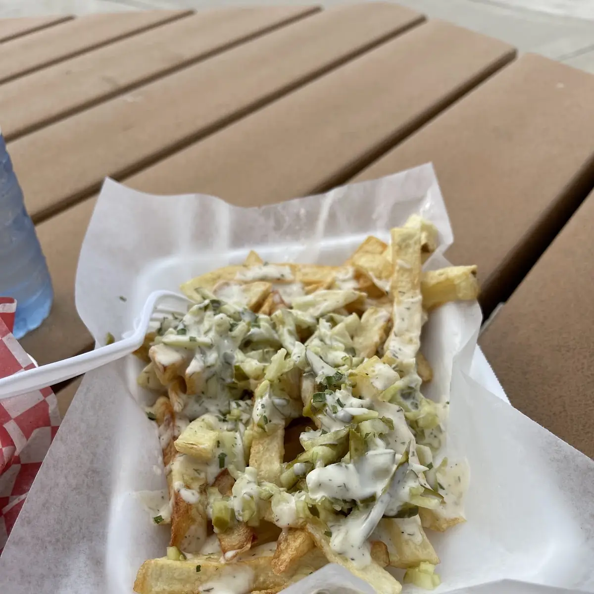 Dill Pickle Fries, Suzy's Ice Creamporium/Original Alberts