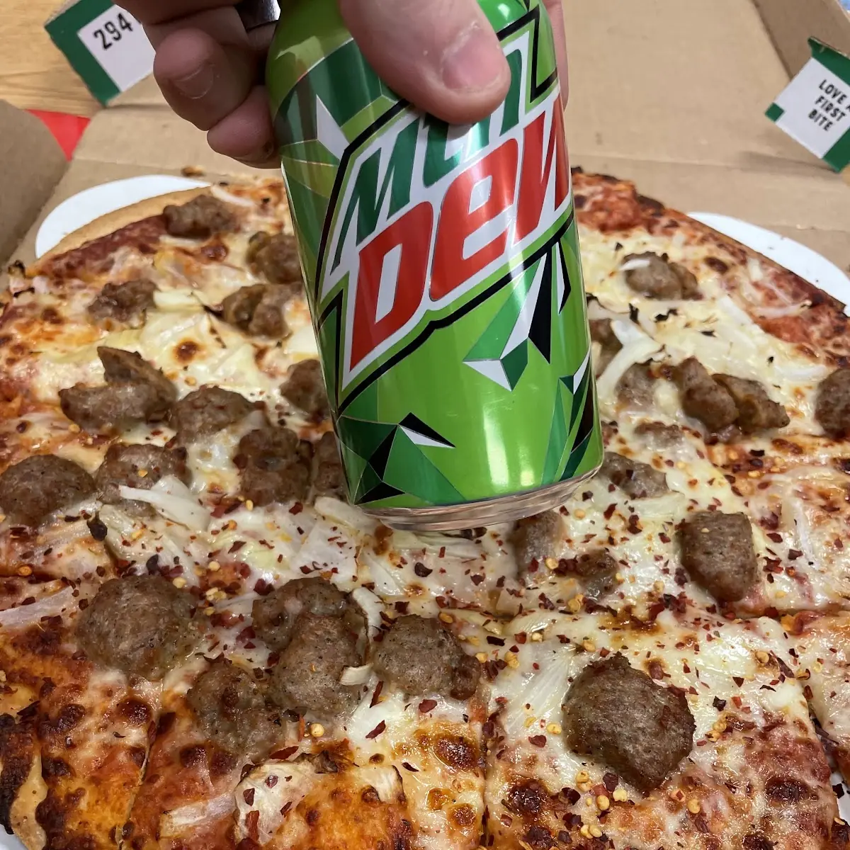 Cheese Sausage and Onion Thin Crust