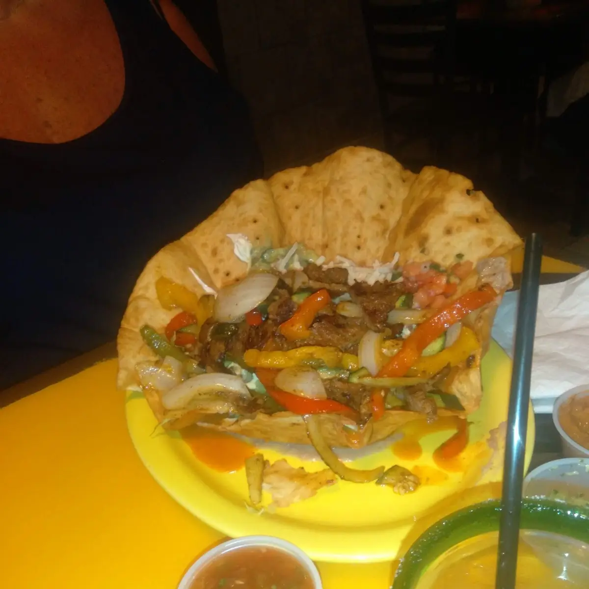 Taco Salad Shrimp