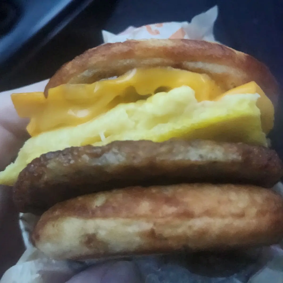Sausage Egg & Cheese Mcgriddles